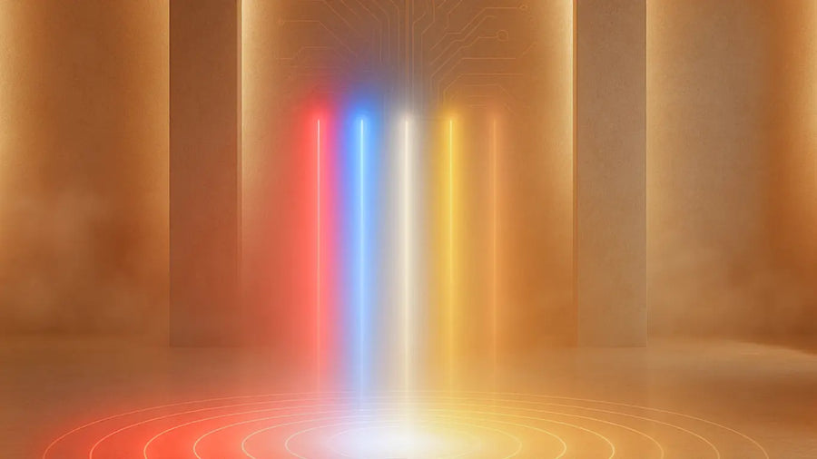 Luminothérapie visage couleur : signification des couleurs des masques LED