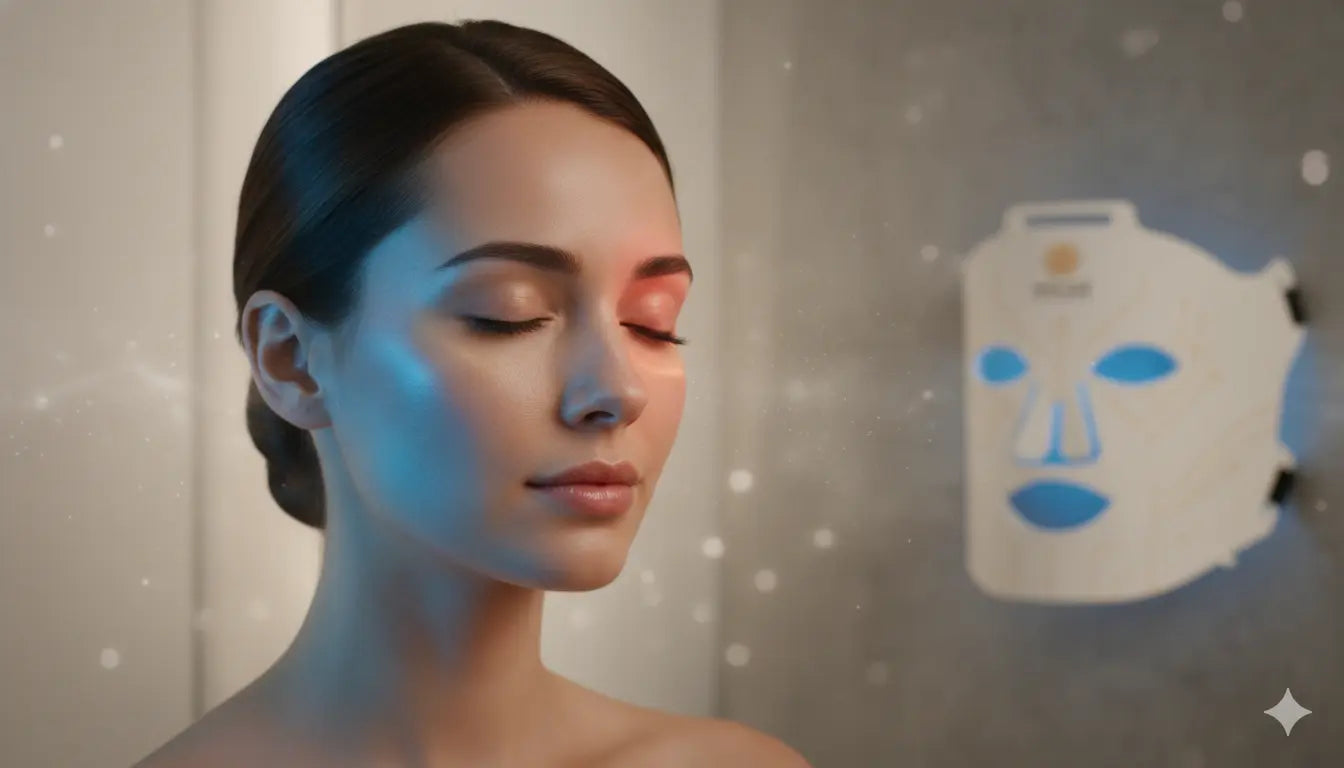 Masque LED bleu acné : peut-il aider les imperfections ?