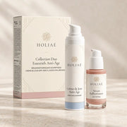 Coffret Anti-Âge Essentiels HOLIAĒ avec sérum aux peptides et crème de jour anti-âge