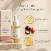 Sérum Bakuchiol Anti-Rides HOLIAĒ avec bakuchiol, huiles végétales et vitamine E