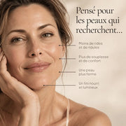 Portrait de femme illustrant les besoins ciblés par le Sérum Bakuchiol Anti-Rides HOLIAĒ