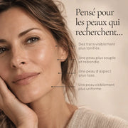 Portrait de femme illustrant les besoins ciblés par le Sérum Raffermissant aux Peptides HOLIAĒ