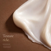 Texture riche de la Crème de Nuit Visage aux Céramides HOLIAĒ en macro