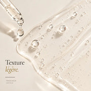 Texture du Peeling Visage AHA 10% à l’Acide Lactique HOLIAĒ en macro