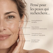 Portrait de femme illustrant les besoins ciblés par la routine Peau Déshydratée HOLIAĒ