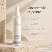 Brume Visage Microbiome Hydratante & Rééquilibrante HOLIAĒ et étui avec certification COSMOS NATURAL