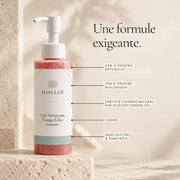 Gel Nettoyant Visage Hydratant & Éclat HOLIAĒ avec certification COSMOS NATURAL