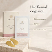 Patchs Yeux Hydrogel Hydratants & Lissants HOLIAĒ avec engagements qualité et test dermatologique