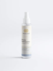 Brume hydratante visage Holiaē en format spray, soin prébiotique pour rééquilibrer et rafraîchir la peau.