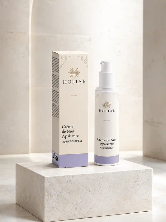 Crème de Nuit Apaisante Peaux Sensibles HOLIAĒ