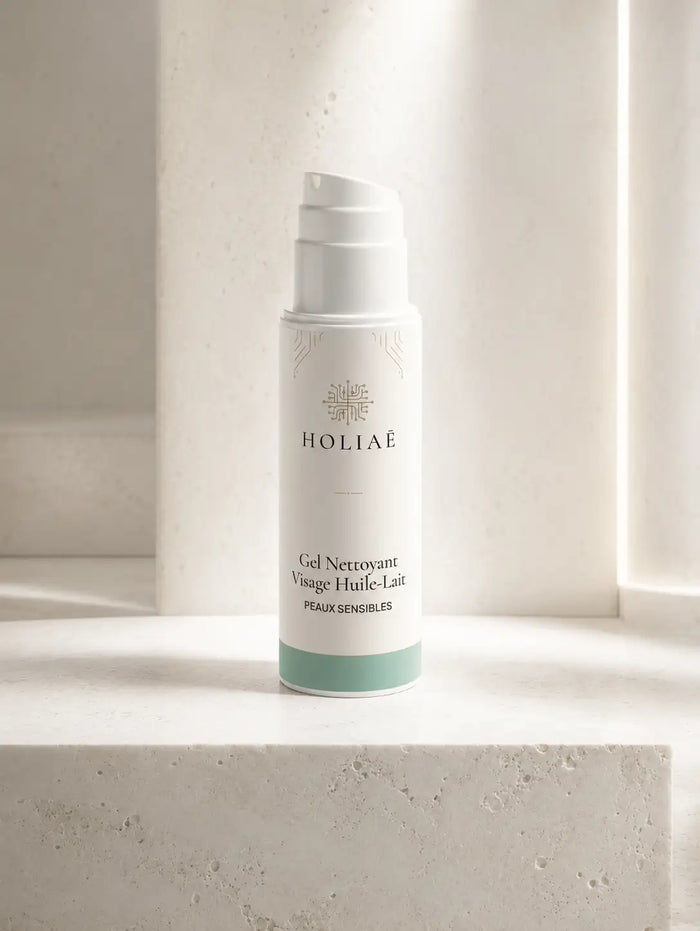 Gel Nettoyant Visage Peaux Sensibles Huile-Lait