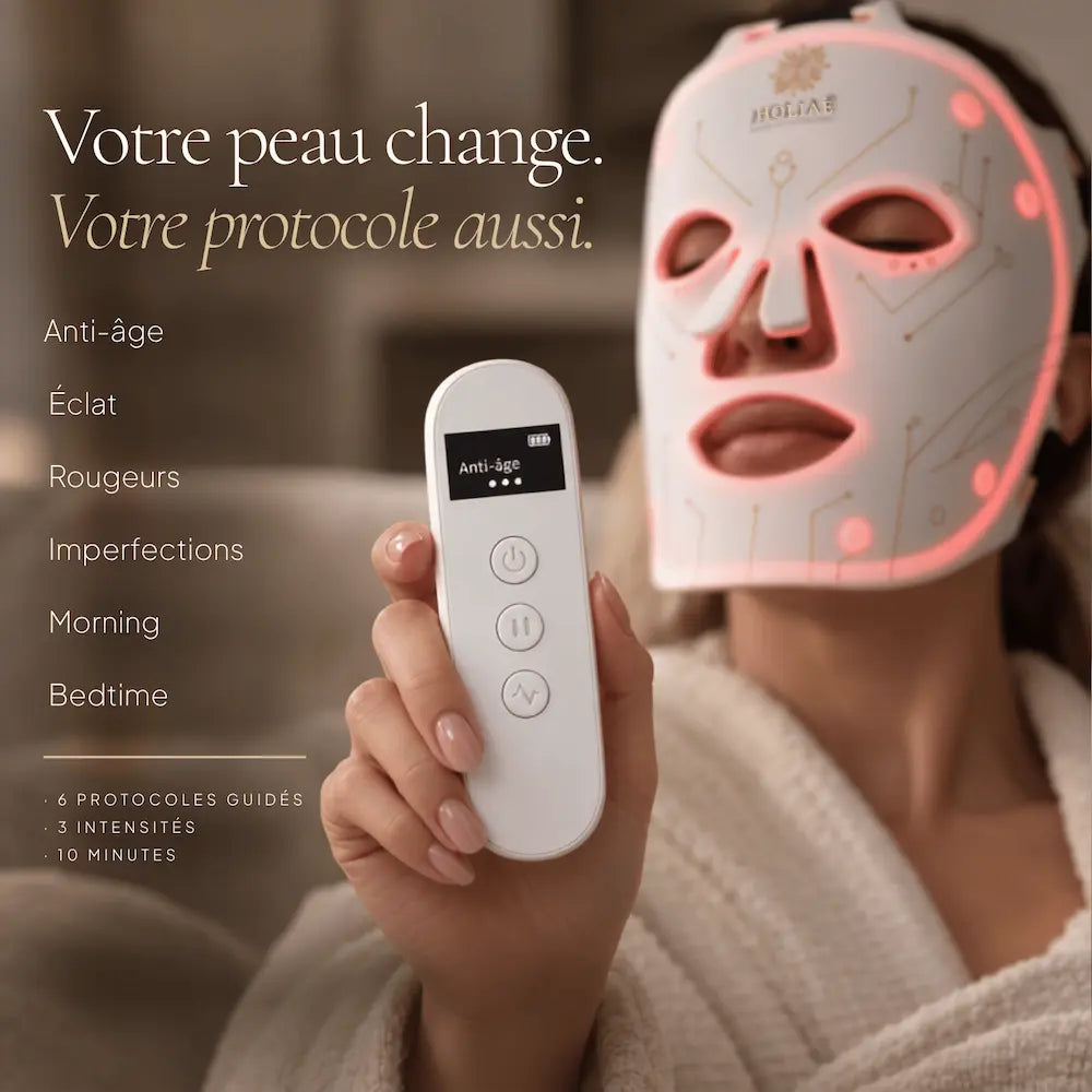 Télécommande RĒ:GEN I avec 6 protocoles guidés et masque LED porté