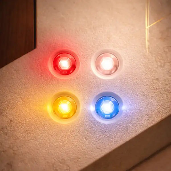 Technologie masque LED visage Holiaē RĒ:GEN I avec 4 longueurs d’onde LED 660, 850, 590 et 415 nm
