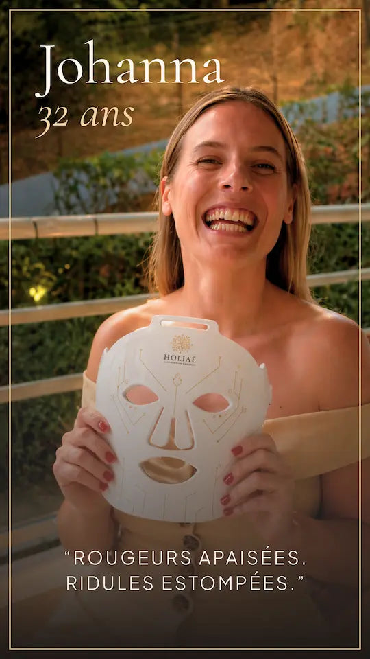 Témoignage cliente HOLIAĒ Johanna Masque LED