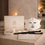 Masque LED visage Holiaē kit complet soin visage anti âge et éclat