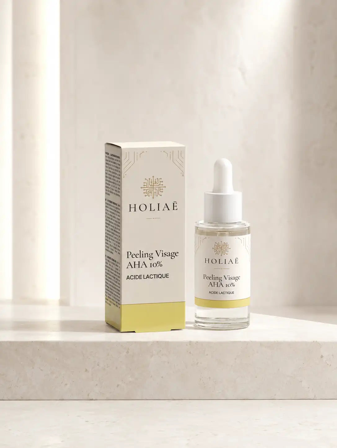 Peeling Visage AHA 10% à l’Acide Lactique HOLIAĒ