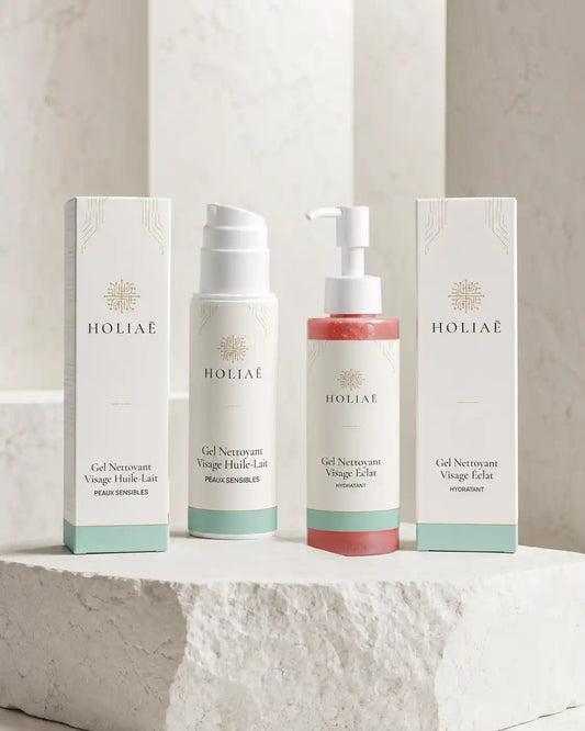 Routine Duo Double Nettoyage Visage HOLIAĒ