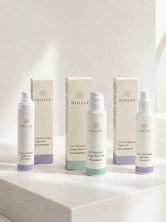 Routine Trio Peaux Sensibles HOLIAĒ
