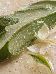 Sérum Acide Hyaluronique Double Hydratation HOLIAĒ – application sur la peau